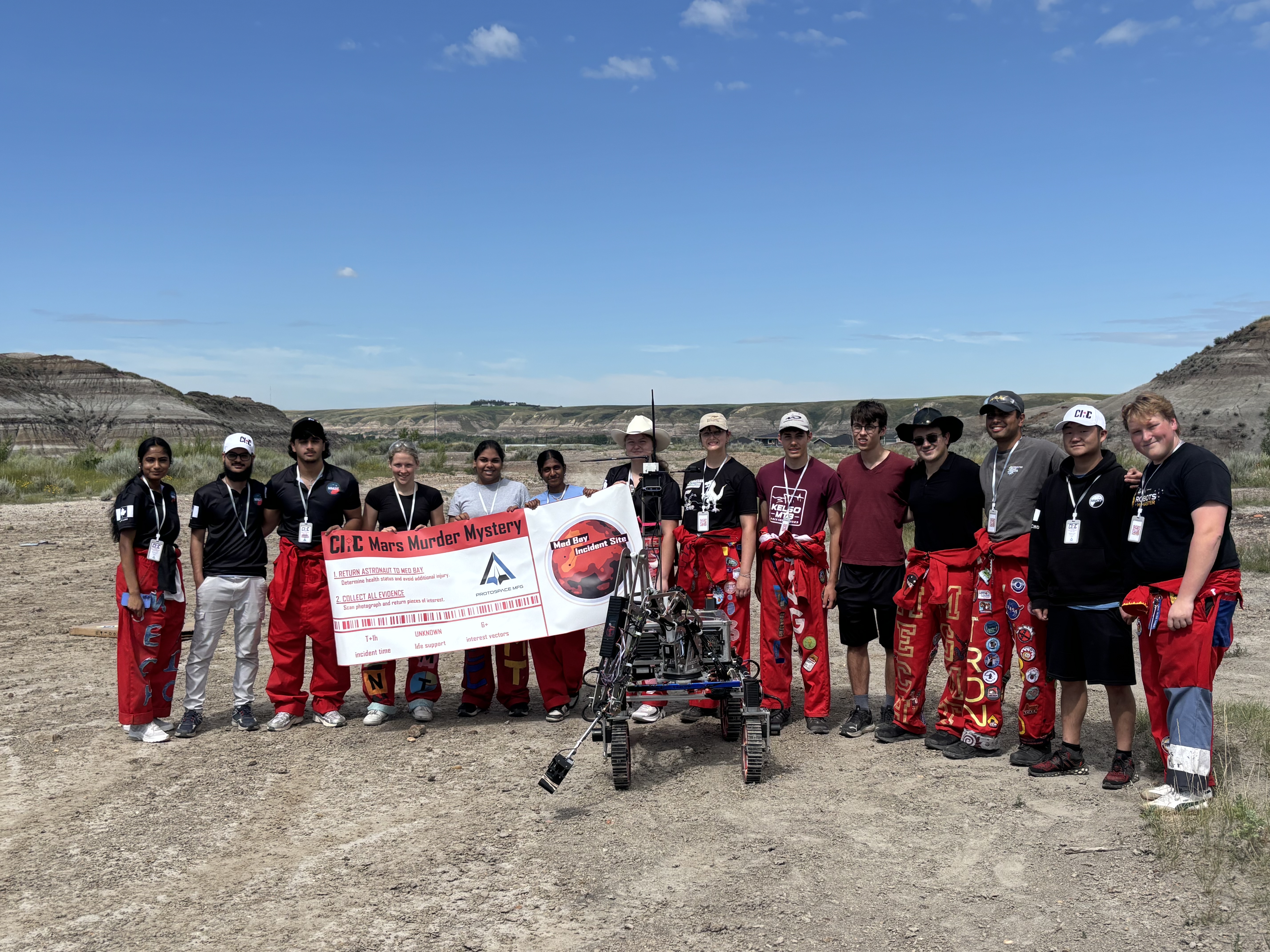 Mars Rover team at CIRC 2025